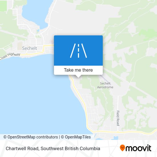 Chartwell Road map