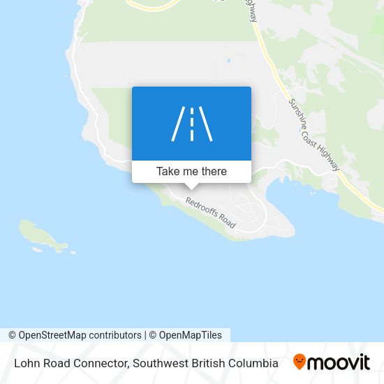 Lohn Road Connector map