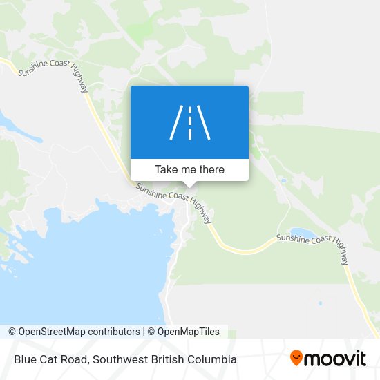 Blue Cat Road plan
