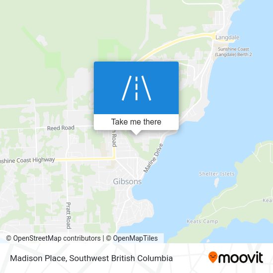 Madison Place map