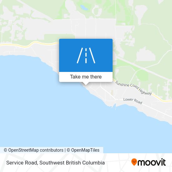 Service Road plan