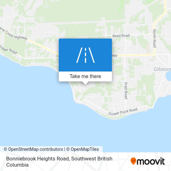 Bonniebrook Heights Road plan
