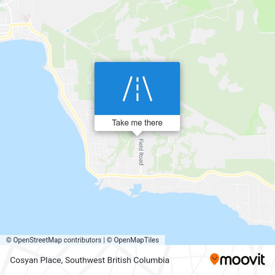 Cosyan Place map