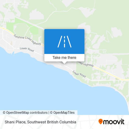 Shani Place map