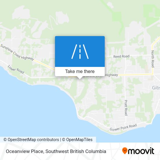 Oceanview Place map