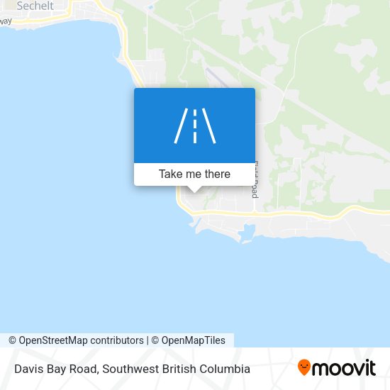 Davis Bay Road plan