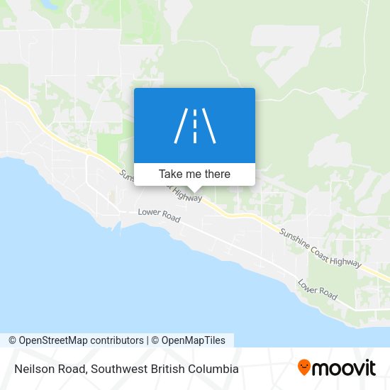 Neilson Road map