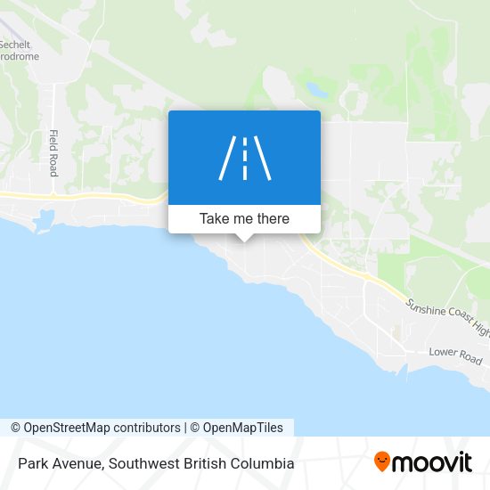 Park Avenue map