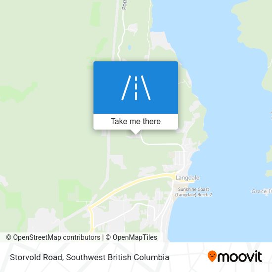 Storvold Road map
