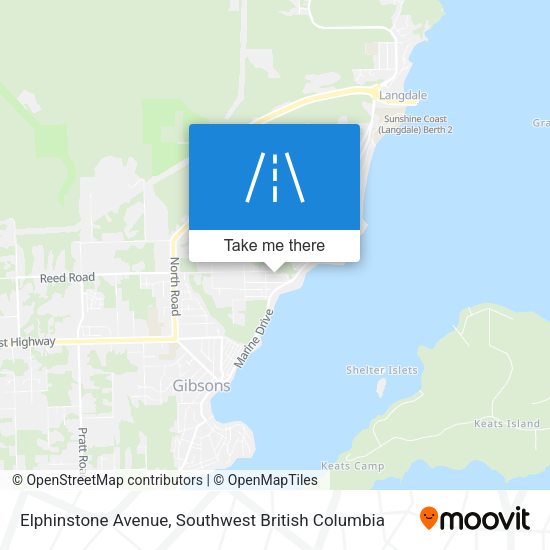 Elphinstone Avenue map