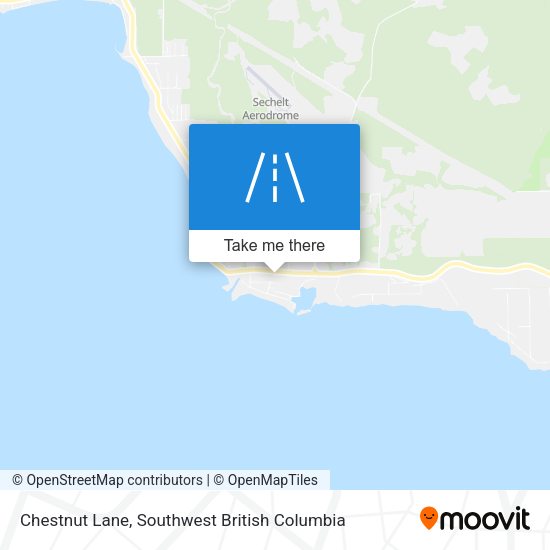 Chestnut Lane map