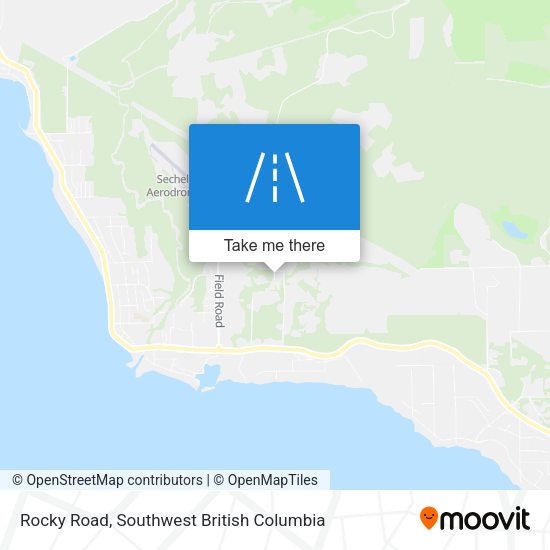 Rocky Road map