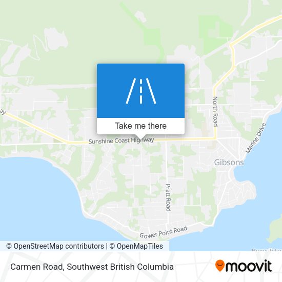 Carmen Road map
