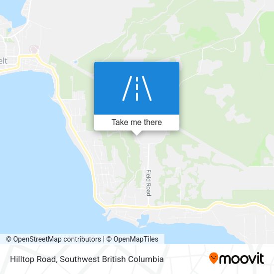 Hilltop Road plan