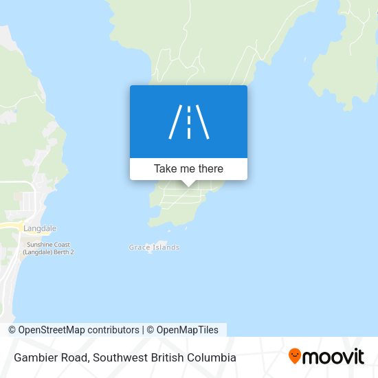 Gambier Road map