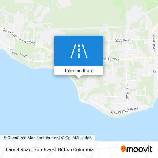 Laurel Road map
