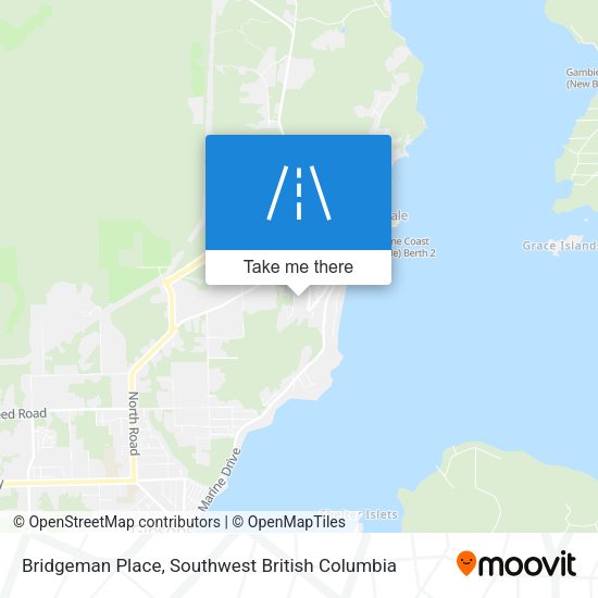 Bridgeman Place map