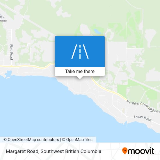 Margaret Road map