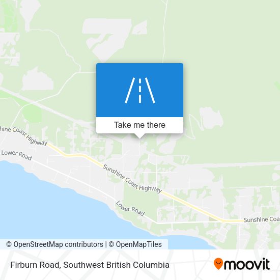 Firburn Road map