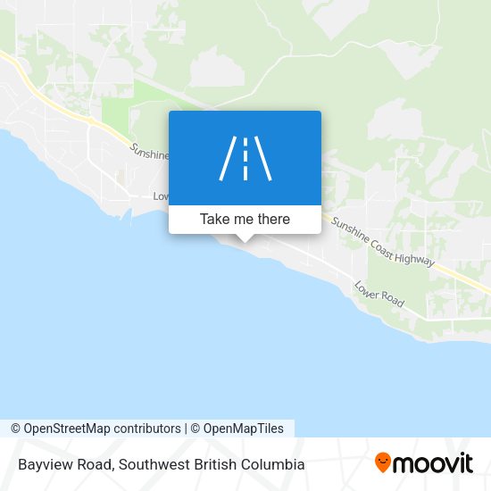 Bayview Road map