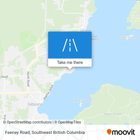 Feeney Road map
