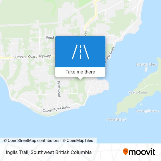 Inglis Trail map