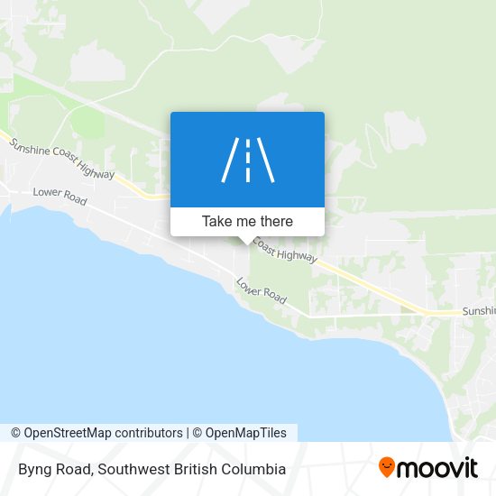 Byng Road map