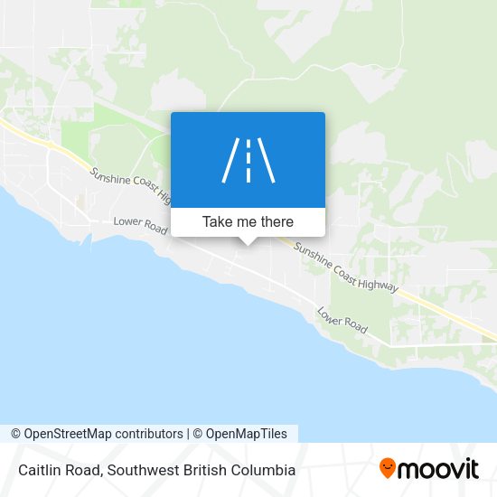 Caitlin Road map