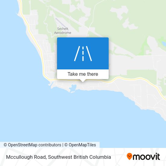Mccullough Road map