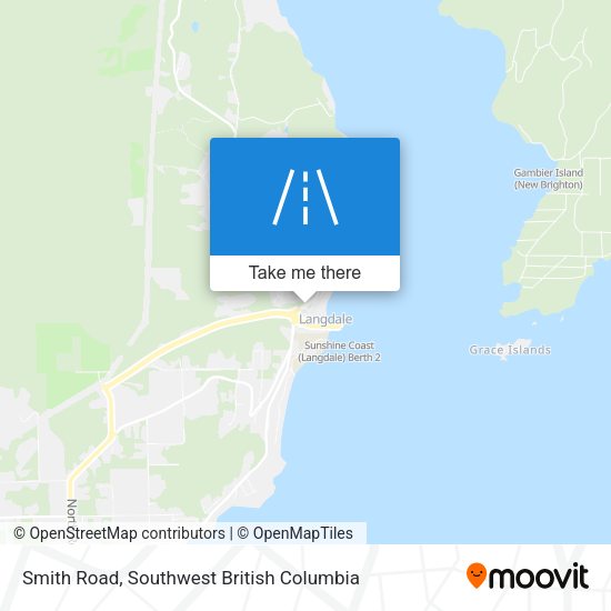 Smith Road map
