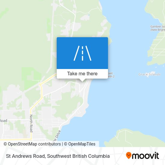 St Andrews Road plan