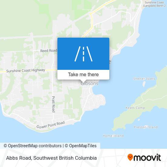 Abbs Road map