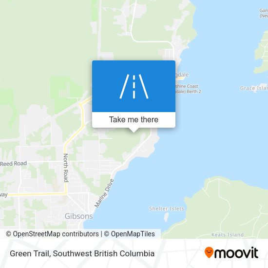 Green Trail plan