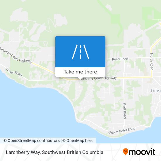 Larchberry Way map