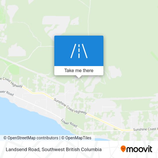 Landsend Road map