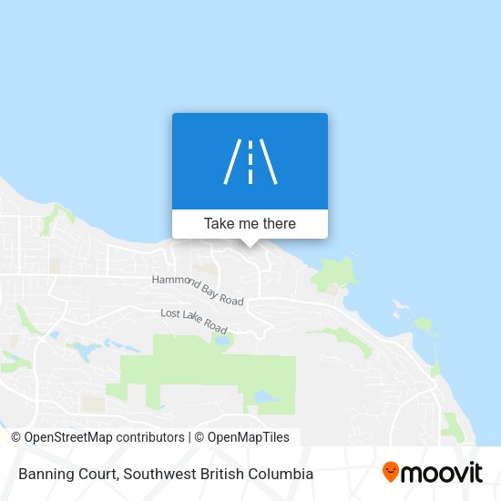 Banning Court map