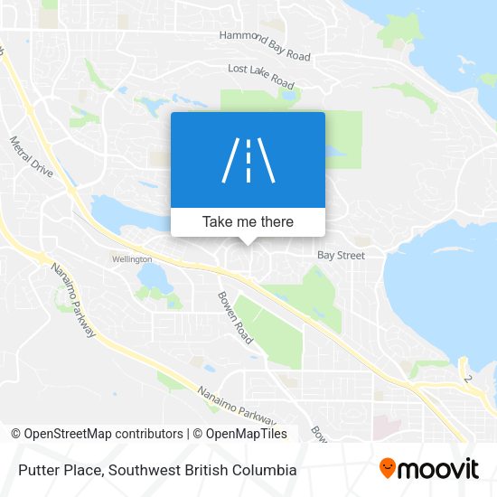 Putter Place map
