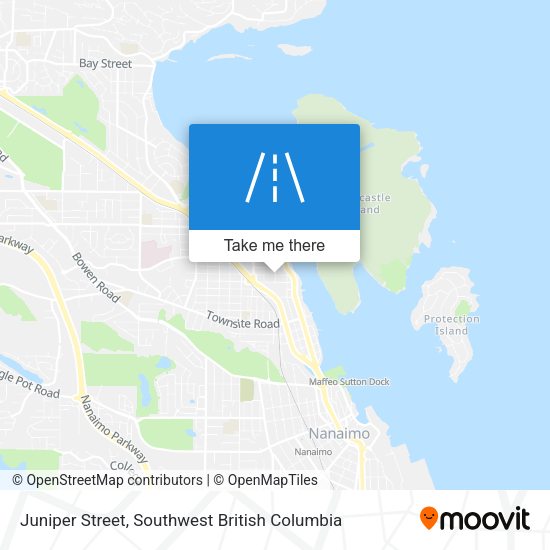 Juniper Street map