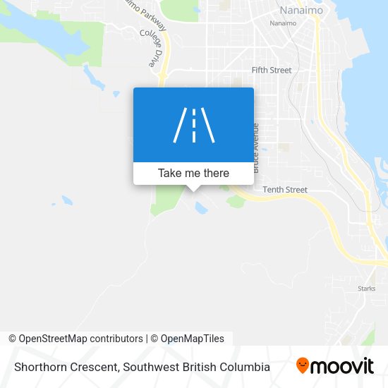 Shorthorn Crescent map