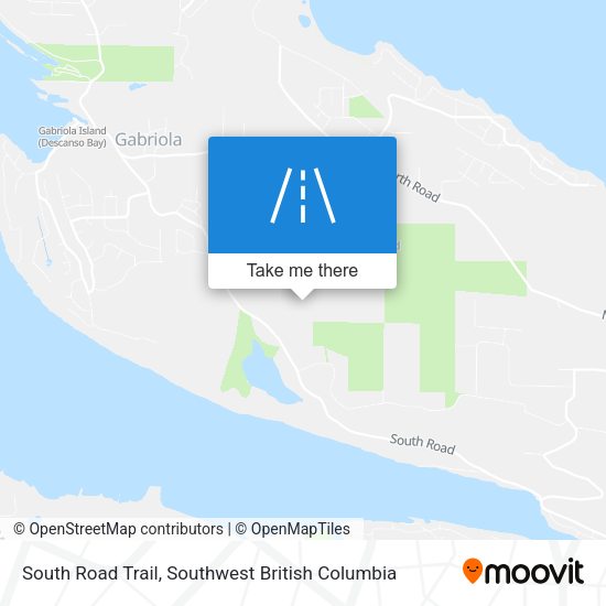 South Road Trail map