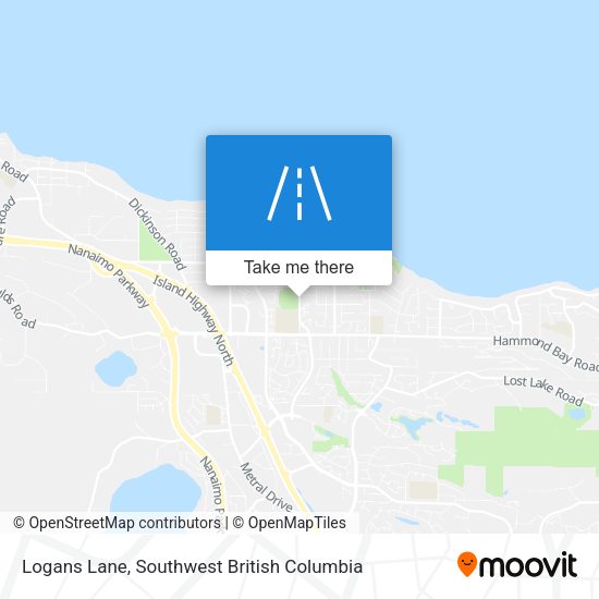 Logans Lane map