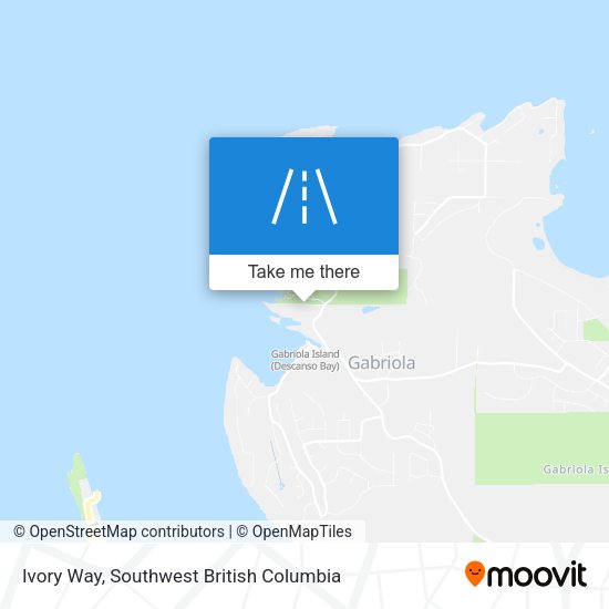 Ivory Way map