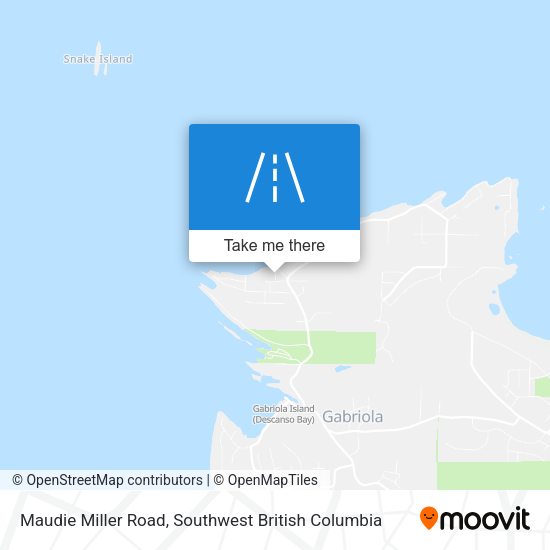 Maudie Miller Road map