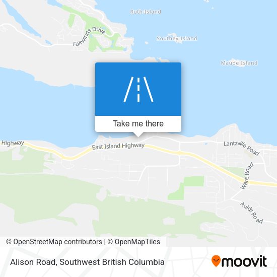 Alison Road plan