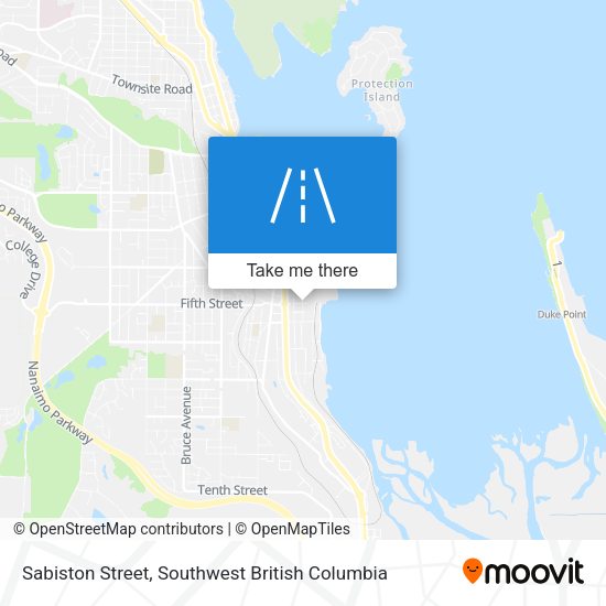 Sabiston Street map