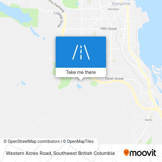 Western Acres Road map