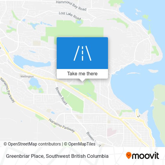 Greenbriar Place map