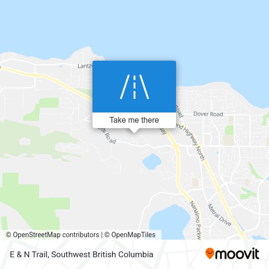 E & N Trail map