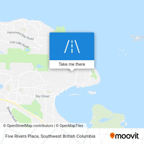 Five Rivers Place map