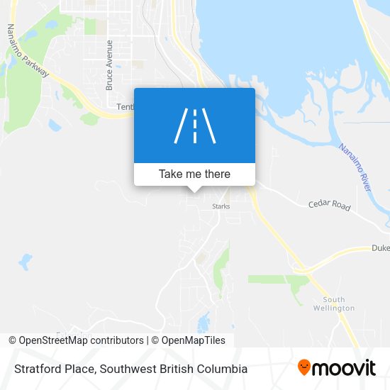 Stratford Place map